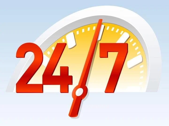 24/7 plumbing service